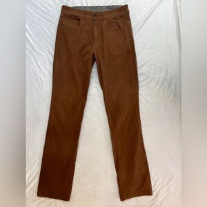 Betabrand Bike To Work Brown Pants, 30W